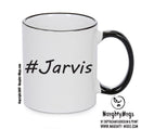 Personalised Your CUSTOM Name Jarvis Printed Mug