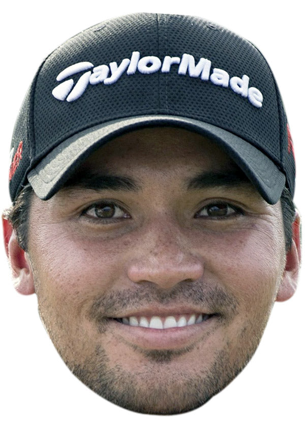 JASON DAY JB - Golf Fancy Dress Cardboard Celebrity Party Face Mask