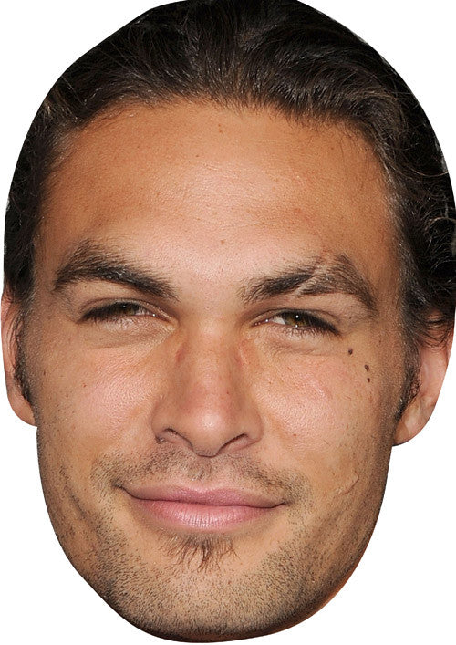 Jason Momoa Celebrity Face Mask Fancy Dress Cardboard Costume Mask