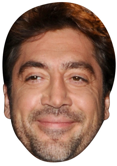 Javier Bardem Celebrity Face Mask Fancy Dress Cardboard Costume Mask