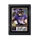 Javorius Allen 1 Limited Edition Football Signed Print - American Footballer