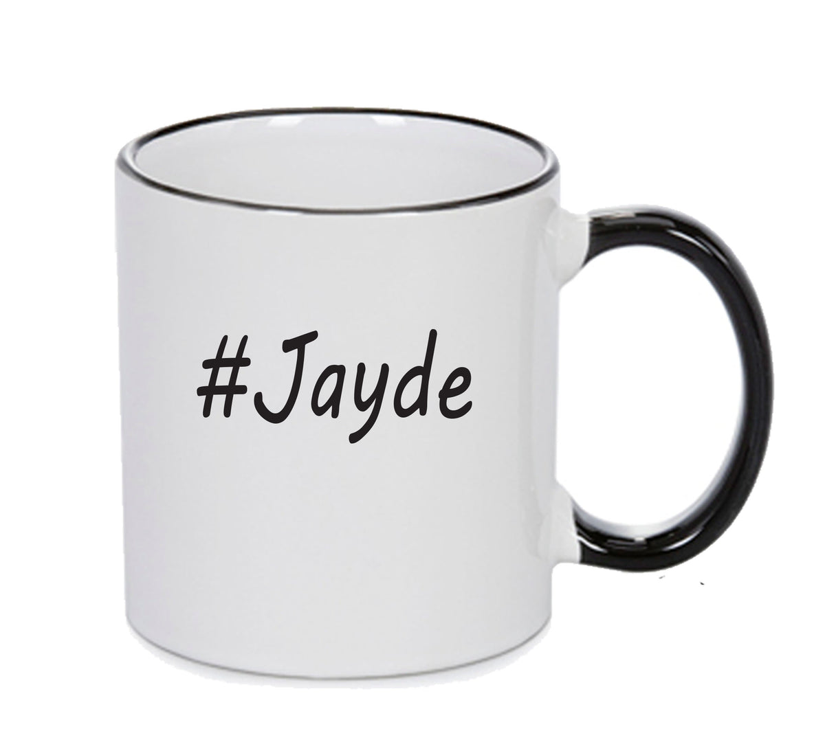 Personalised Your CUSTOM Name Jayde Printed Mug – printed mug product image 1