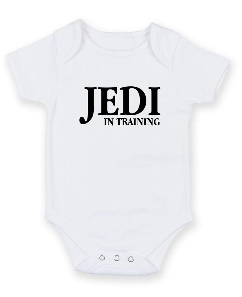 Jedi Training Personalised Baby Boy Girl Unisex Short Sleeve Bodysuit