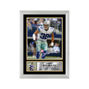 Jeff Heath Limited Edition Football Signed Print - American Footballer