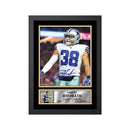Jeff Heath 2 Limited Edition Football Signed Print - American Footballer
