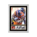 Jeff Heuerman 2 Limited Edition Football Signed Print - American Footballer