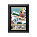 Jeff Janis Limited Edition Football Signed Print - American Footballer