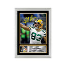 Jeff Janis 2 Limited Edition Football Signed Print - American Footballer