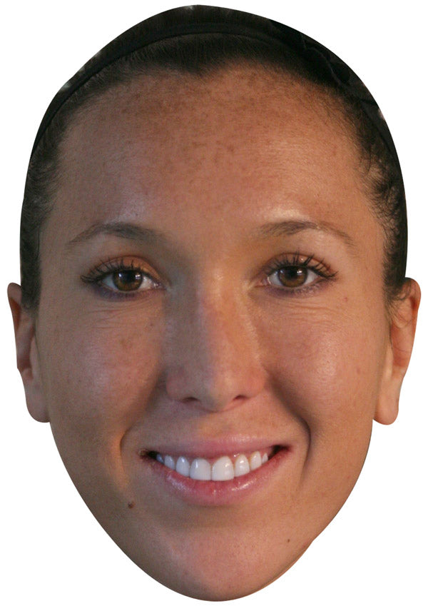 JELENA JANKOVIC JB - Tennis Fancy Dress Cardboard Celebrity Party Face Mask