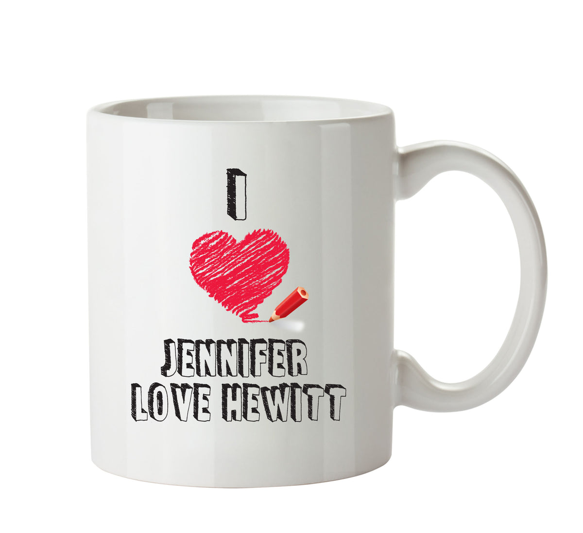 I Love Jennifer Love Hewitt - I Love Celebrity Mug - Novelty Gift Printed Tea Coffee Ceramic Mug – I Love Jennifer Love Hewitt - I Love Celebrity Mug - Novelty Gift Printed Tea