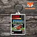 Jeopardy Sports Edition Game Inspired Retro Gaming Keyring