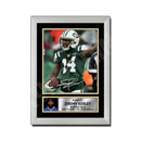 Jeremy Kerley 1 Limited Edition Football Signed Print - American Footballer