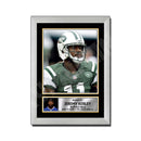 Jeremy Kerley 2 Limited Edition Football Signed Print - American Footballer