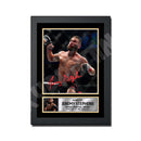 Jeremy Stephens Limited Edition MMA Wrestler Signed Print - MMA Wrestling