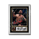 Jeremy Stephens Limited Edition MMA Wrestler Signed Print - MMA Wrestling