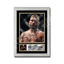 Jeremy Stephens 2 Limited Edition MMA Wrestler Signed Print - MMA Wrestling