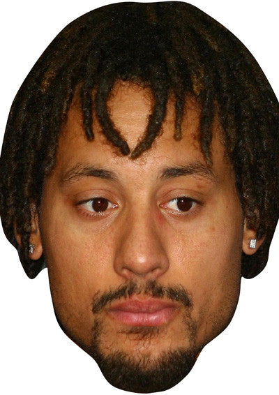 Jermaine Jones FOOTBALL 2018 Celebrity Face Mask Fancy Dress Cardboard Costume Mask