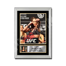 Jessica Eye Limited Edition MMA Wrestler Signed Print - MMA Wrestling
