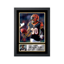 Jessie Bates III Limited Edition Football Signed Print - American Footballer