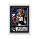 Jessie Bates III Limited Edition Football Signed Print - American Footballer