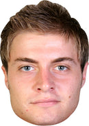 Jesus OLMO Barcelona Footballer Celebrity Face Mask Fancy Dress Cardboard Costume Mask