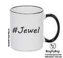 Personalised Your CUSTOM Name Jewel Printed Mug