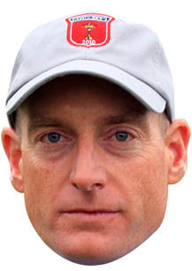 Jim Furyk GOLF 2018 Celebrity Face Mask Fancy Dress Cardboard Costume Mask