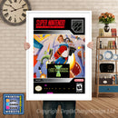 Jim Power In The Lost Dimension Super Nintendo GAME INSPIRED THEME Retro Gaming Poster A4 A3 A2 Or A1