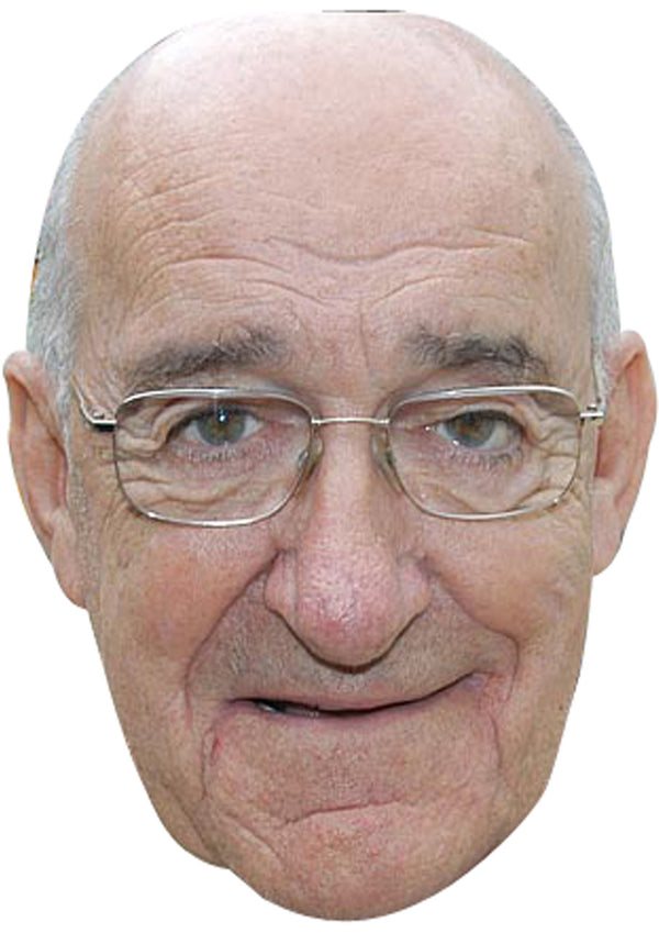 Jim Bowen Face Mask – Fancy Dress Cardboard Costume Mask