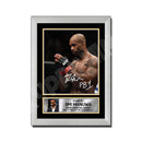 Jimi Manuwa 2 Limited Edition MMA Wrestler Signed Print - MMA Wrestling