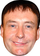 Jimmy White SNOOKER Celebrity Face Mask Fancy Dress Cardboard Costume Mask