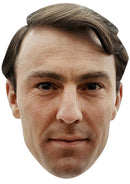 JIMMY GREAVES YOUNG JB - Footballer Fancy Dress Cardboard Celebrity Party Face Mask