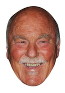 JIMMY GREAVES OLD JB - TV Star Fancy Dress Cardboard Celebrity Party Face Mask