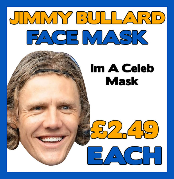 Jimmy Bullard Face Mask – Fancy Dress Cardboard Costume Mask