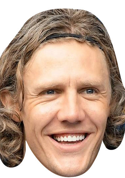 Jimmy Bullard FOOTBALL 2018 Celebrity Face Mask Fancy Dress Cardboard Costume Mask