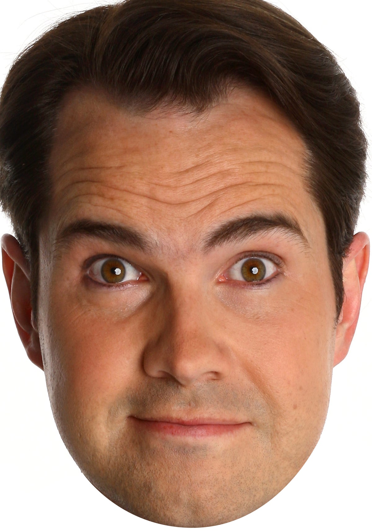 Jimmy Carr Face Mask – Fancy Dress Cardboard Costume Mask – Jimmy Carr Face Mask
