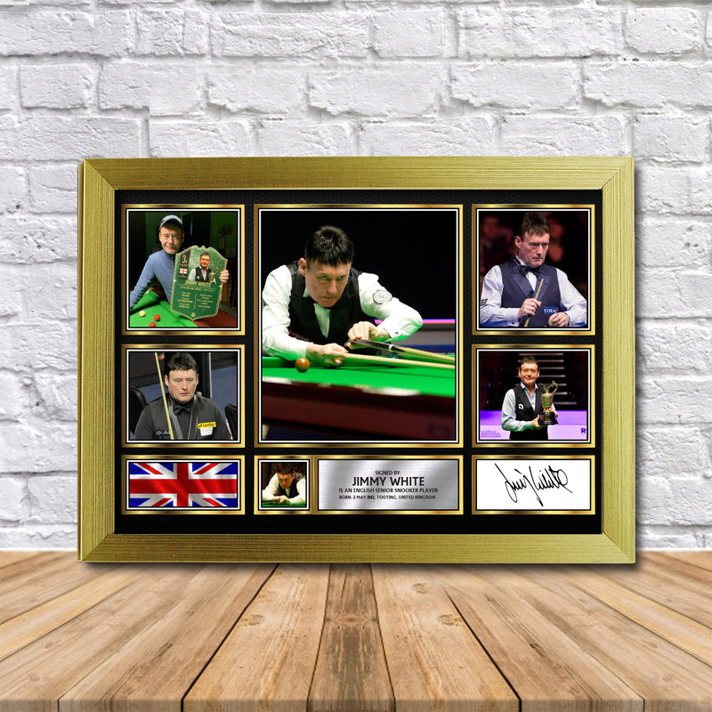 Jimmy White Limited Edition Signed Print