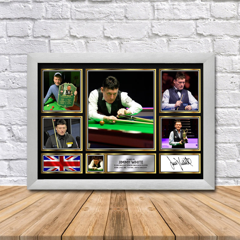 Jimmy White Limited Edition Signed Print