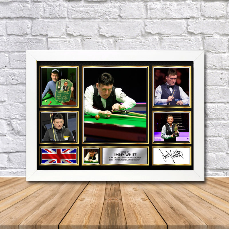 Jimmy White Limited Edition Signed Print