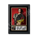 Joanna Jedrzejczyk Limited Edition MMA Wrestler Signed Print - MMA Wrestling