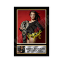 Joanna Jedrzejczyk Limited Edition MMA Wrestler Signed Print - MMA Wrestling
