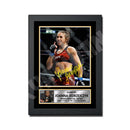 Joanna Jedrzejczyk 2 Limited Edition MMA Wrestler Signed Print - MMA Wrestling
