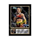Joanna Jedrzejczyk 2 Limited Edition MMA Wrestler Signed Print - MMA Wrestling