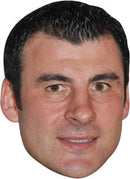Joe Calzaghe BOXER Celebrity Face Mask Fancy Dress Cardboard Costume Mask