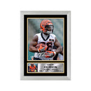 Joe Mixon 2 Limited Edition Football Signed Print - American Footballer