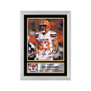Joe Schobert 2 Limited Edition Football Signed Print - American Footballer