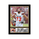 Joe Thomas Limited Edition Football Signed Print - American Footballer