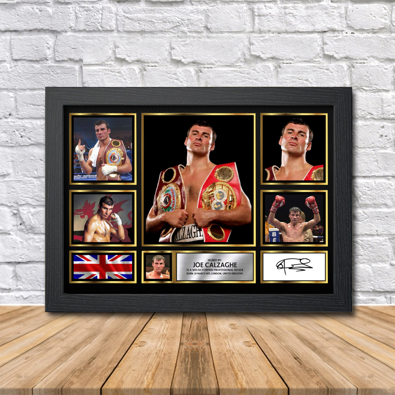 Joe Calzaghe Limited Edition Signed Print