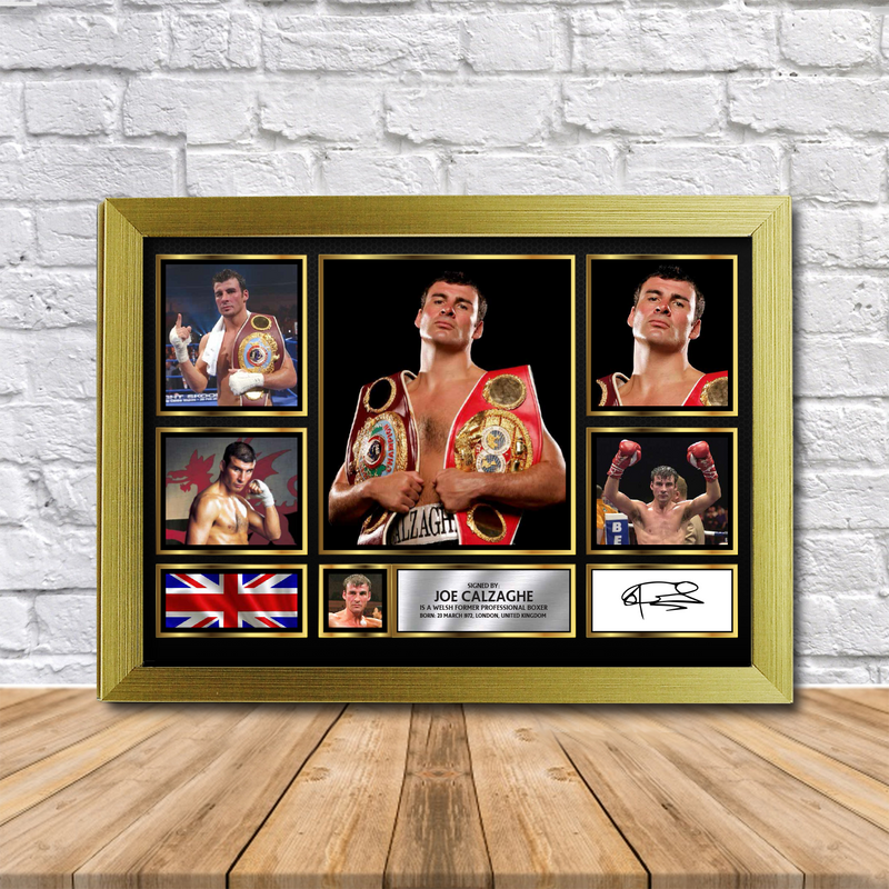 Joe Calzaghe Limited Edition Signed Print