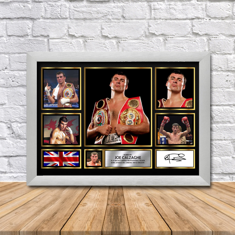 Joe Calzaghe Limited Edition Signed Print